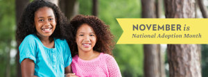 National adoption awareness month