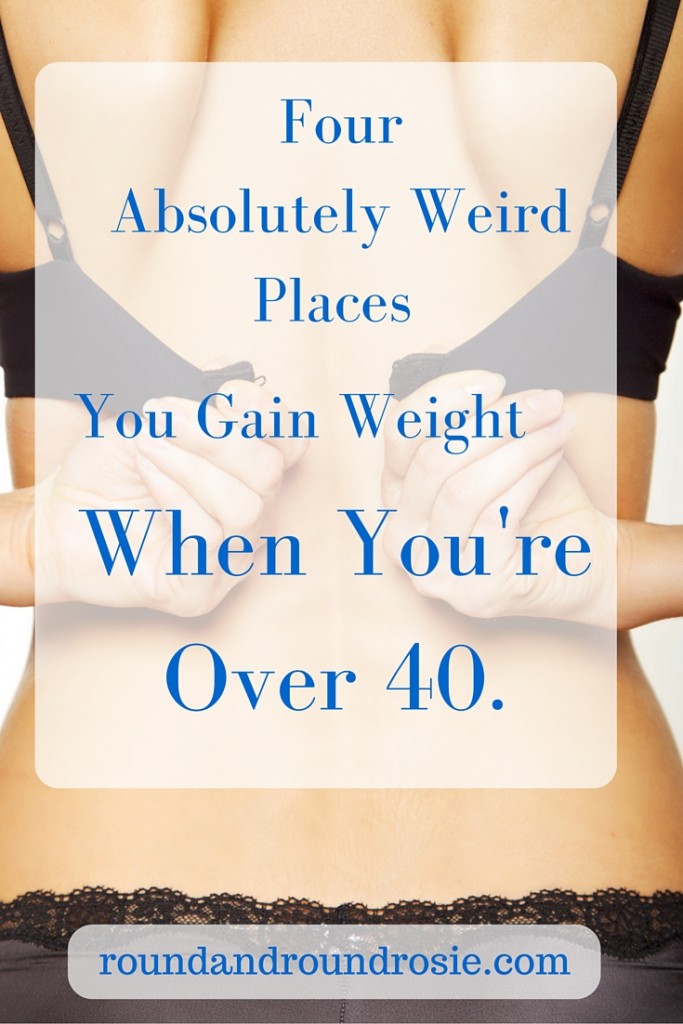 Four weird places you gain weight over 40