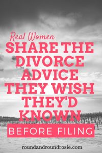 divorce advice for women