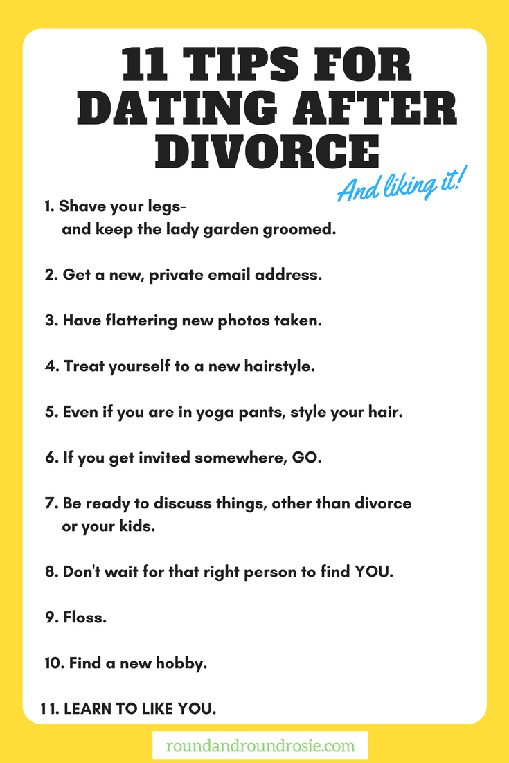 Dating after divorce tips
