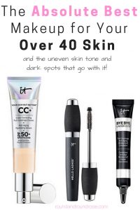 The best makeup foundation for women over 40 | roundandroundrosie.com